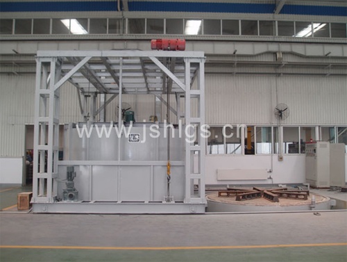 全纤维罩式环件加热炉