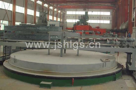 大型井式法兰热处理炉