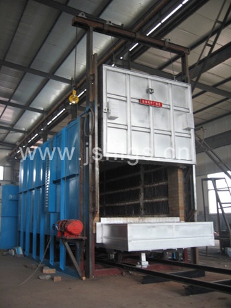 大型全纤维台车式电阻炉