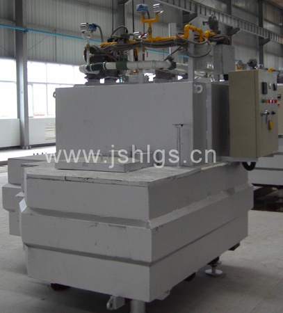 无钳锅铝合金熔化保温炉