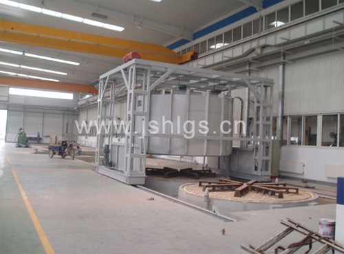 全纤维罩式环件加热炉