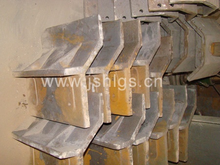 大型天然气炉台车帮板