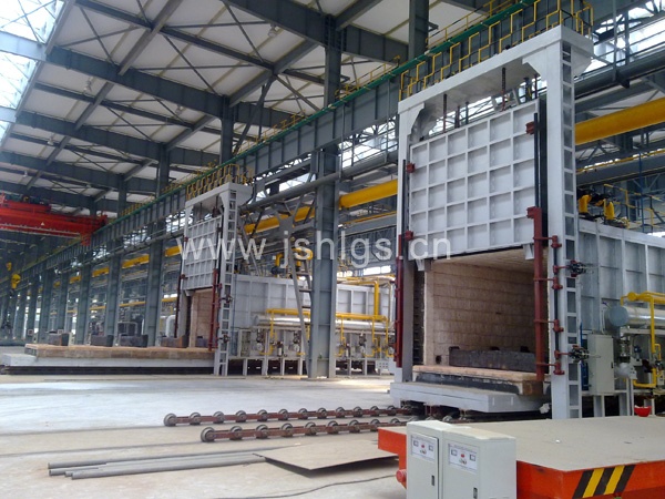 大型全纤维台车式电阻炉